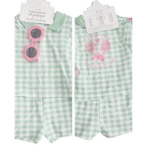 6/9M New Quiltex Tennis Club short outfit